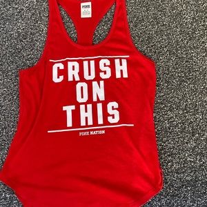 Red PINK Tank Top
